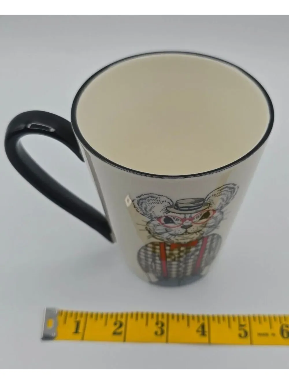 Signature Housewares Hipster Animal Mugs Mouse